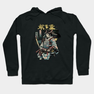 ukiyoe illustration Hoodie